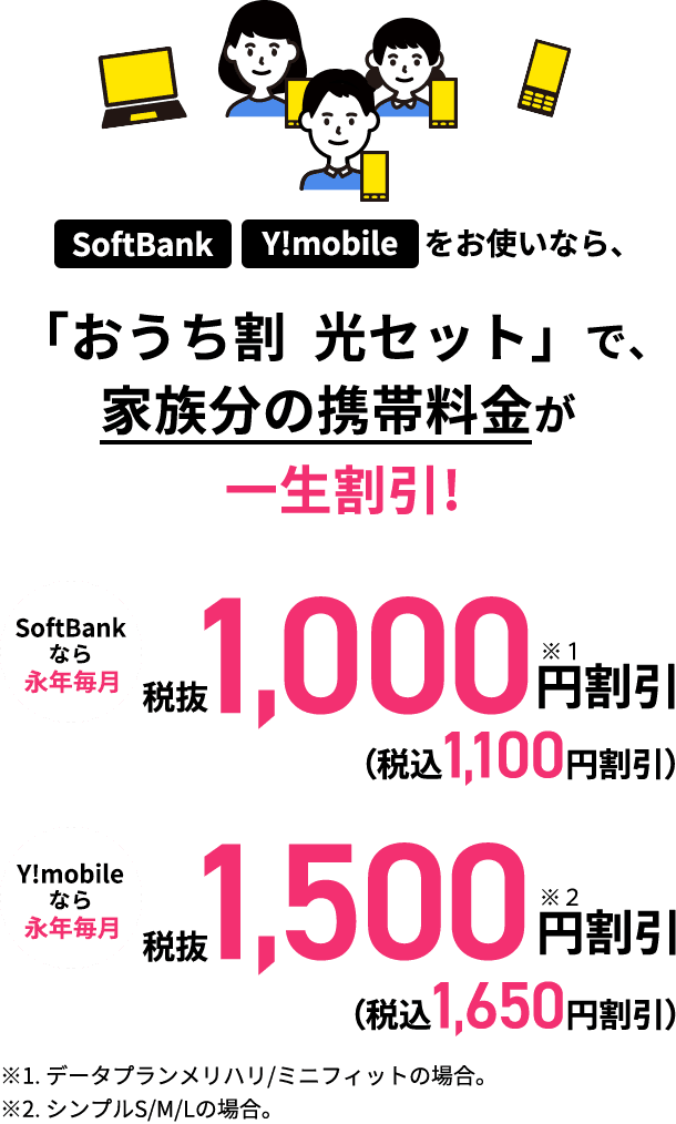 おうち割 光セット