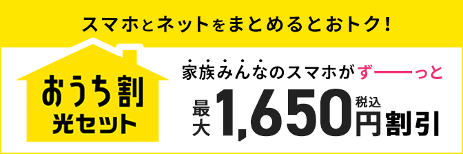 おうち割光セット